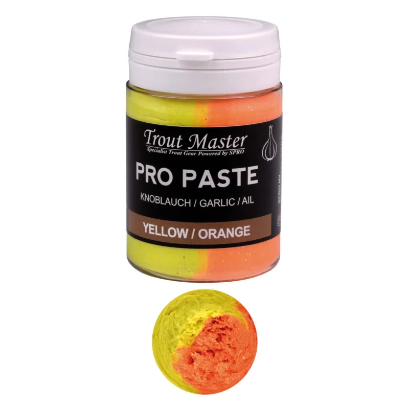 Markenprodukt Spro Trout Master Pro Paste Forellenteig Yellow / Orange
