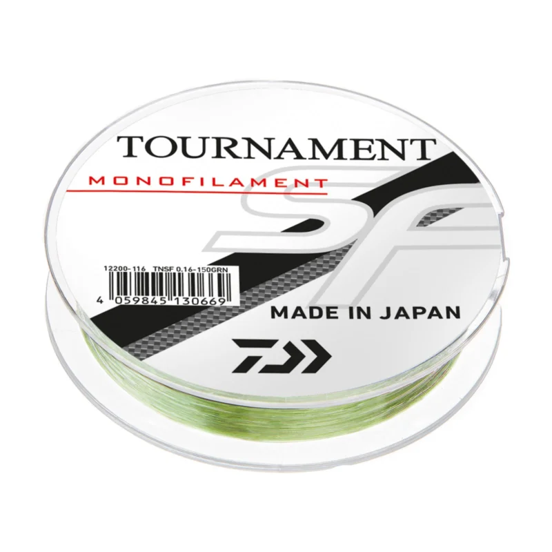Abverkauf Daiwa Tournament SF Line 0,26mm 300m Grün-Transparent monofile Angelschnur