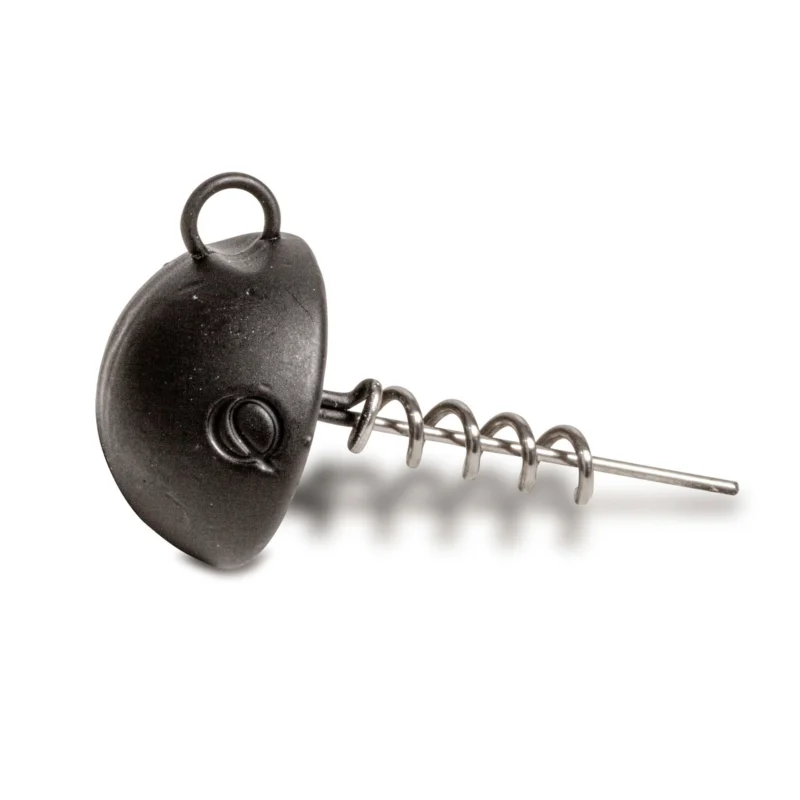 Quantum Q-Screw-Jigs Rundkopf 25g matt schwarz Schraub-Jigkopf Bestseller