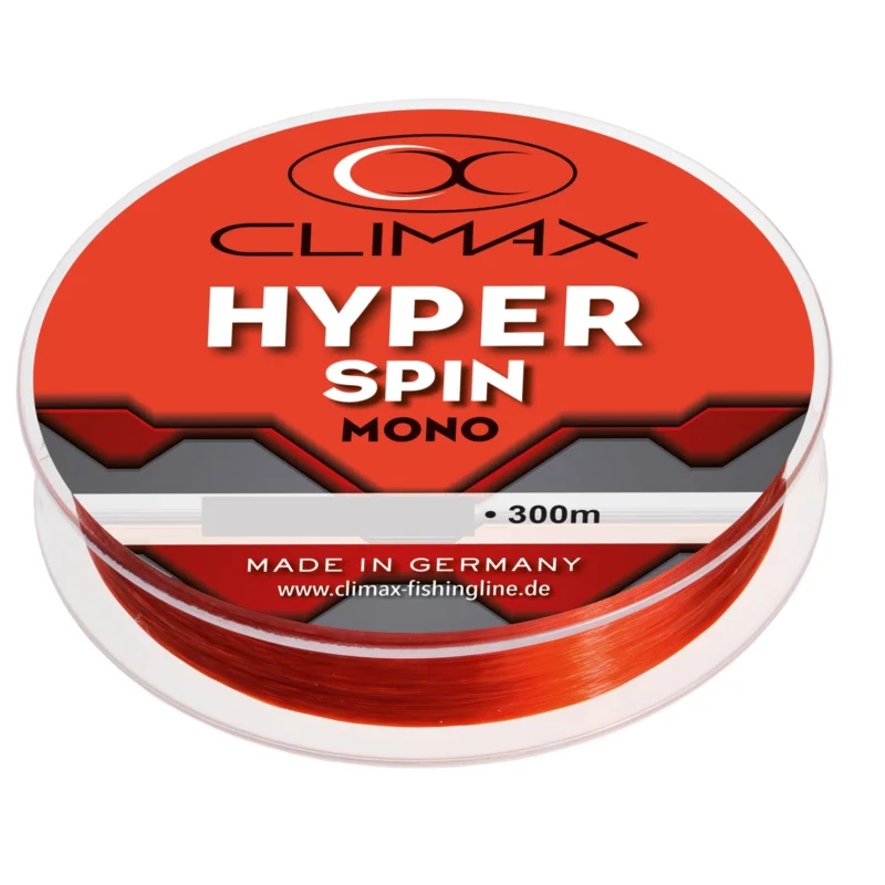 Neue Kollektion Climax Hyper Spin Rot 300m 0,20mm monofile Angelschnur