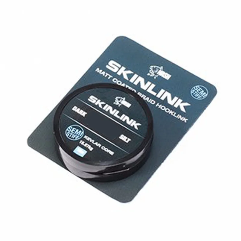 Bestseller Nash SkinLink Semi-Stiff 10m 20lb Gravel Karpfen Vorfach-Material