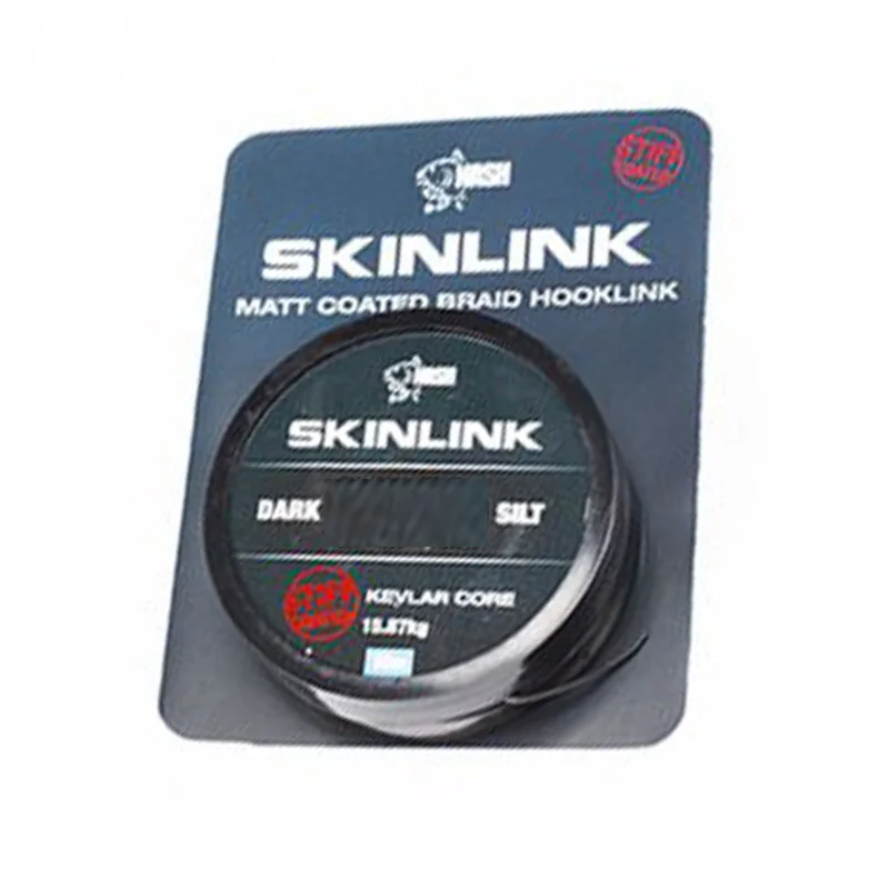 Finale Aktion Nash SkinLink Stiff 10m 25lb Silt Karpfen Vorfach-Material