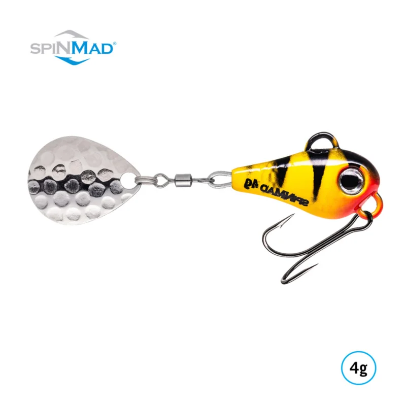 SpinMad Originals Lemon Tiger 4,0g Jig Spinner Markenprodukt