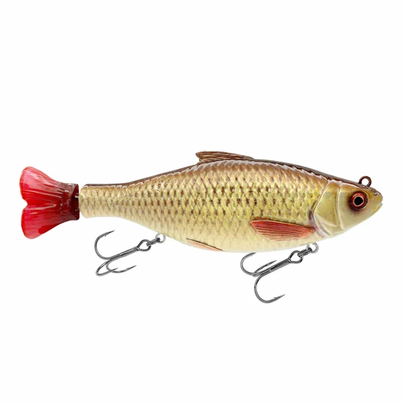 Savage Gear 3D Hard Pulsetail Roach 13.5Cm 40G Slow Sinking Rudd Wobbler Swimbait Jerkbait Preiswert
