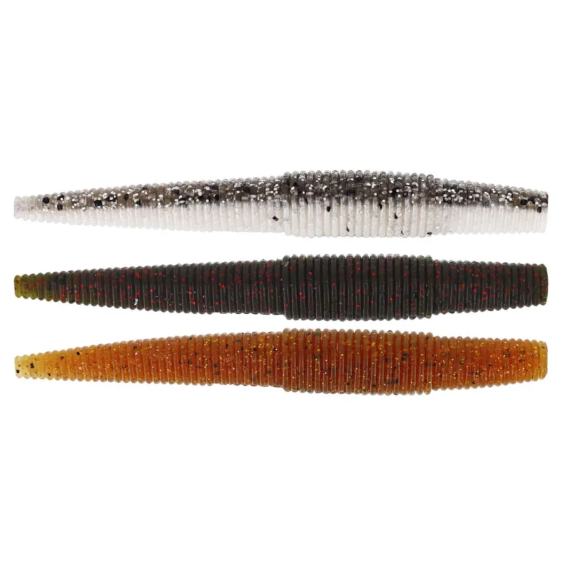Zertifiziert Westin Ned Worm Clear Water Mix 9,0cm Dropshot Wackyköder