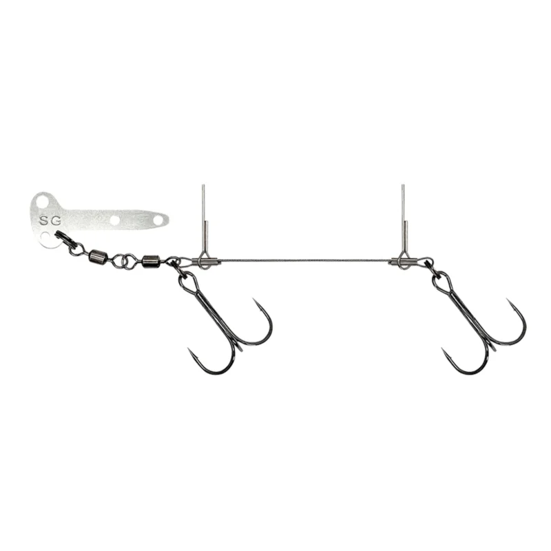 Savage Gear Pro Peg Blade Rig Large #1 11cm 23kg 0.78mm 2 Stück Gummifisch-Rig Zubehör Jetzt Bestellen