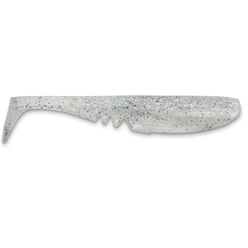 Markenprodukt Sänger Iron Claw Moby Racker Shad Non Toxic 22cm Salt&Pepper 1 Stk. Gummifische