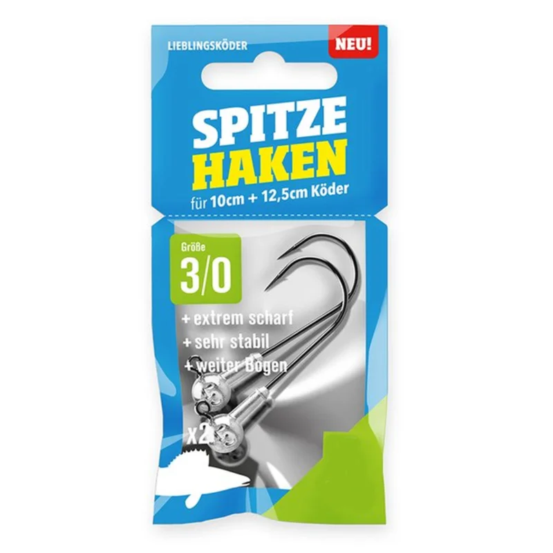 Begrenztes Angebot Lieblingsköder Spitze Haken 3/0 16g Jigheads