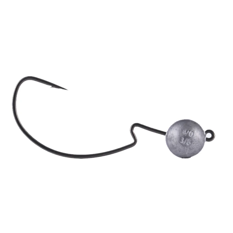 Garantierte Lieferung BKK Silent Chaser-1X-EWG Round Head 4/0# 14g Jig-Offsethaken