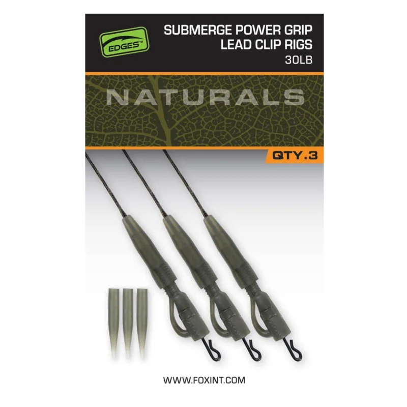 Fox Naturals Sub Power grip lead clip 30lb Karpfen-Zubehör Top-Angebot