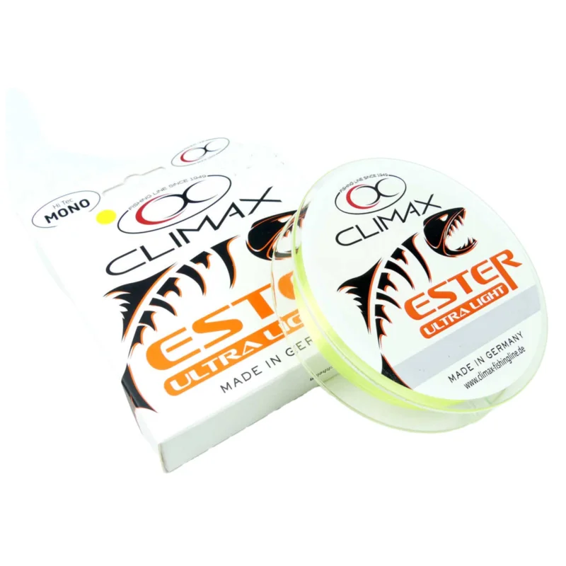 Climax Ester U-Light Mono 150m 0,20mm Hi Vis Yellow Monofile Angelschnur Super-Preis