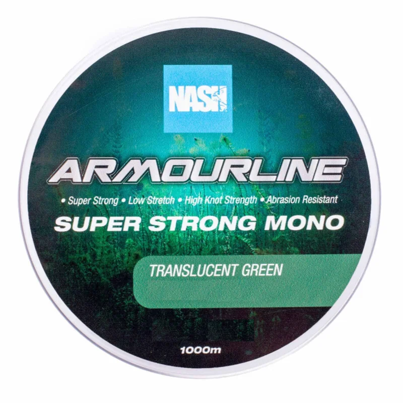 Nash Armourline Mono Green 20lb 0.40mm 1000m Monofile Karpfenschnur Top-Seller
