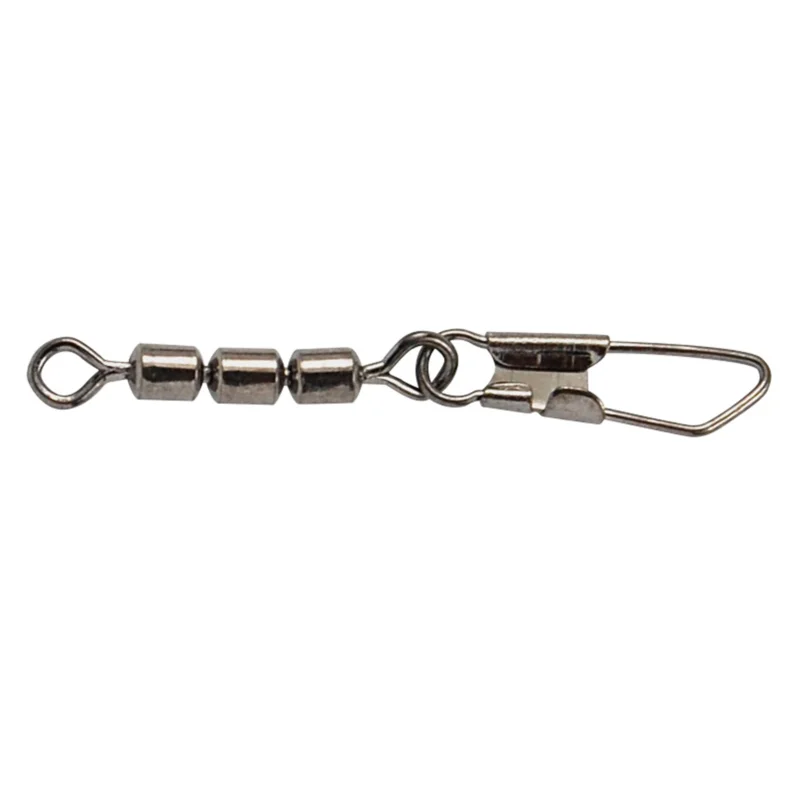 Neu Spro Trout Master 3 Barrel Snap Swivel #12 Dreifach-Wirbel Mit Karabiner