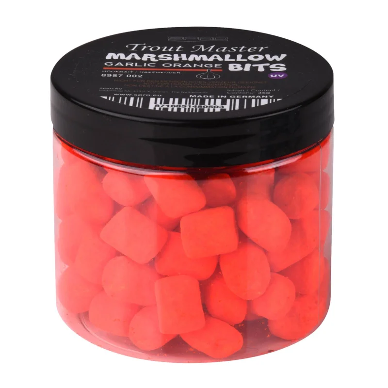Spro Trout Master Marshmallows Orange Garlic Forellen-Köder Highlight