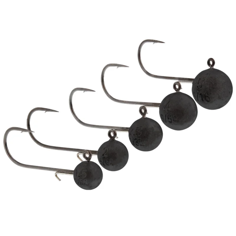 Wochenendangebot Westin Micro Jig Head #4 1.5g Black Nickel Tungsten Jigkopf Jighead