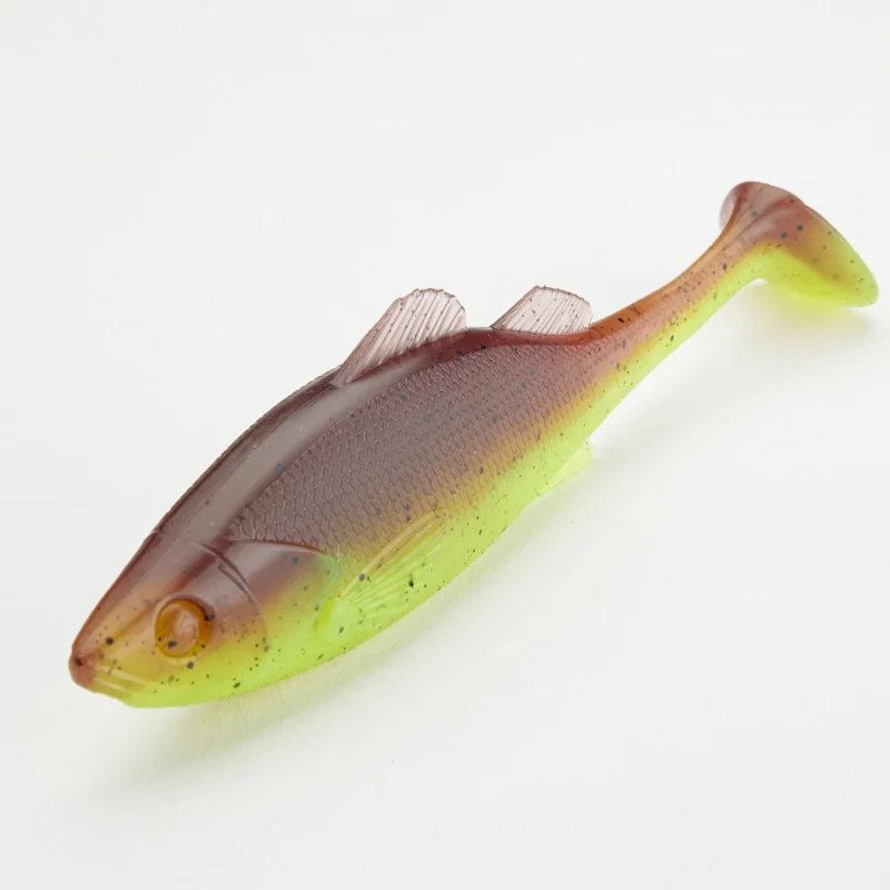 Zertifiziert Jackson Green Pure Perch Shad 18,0cm Forrest Green Gummifisch