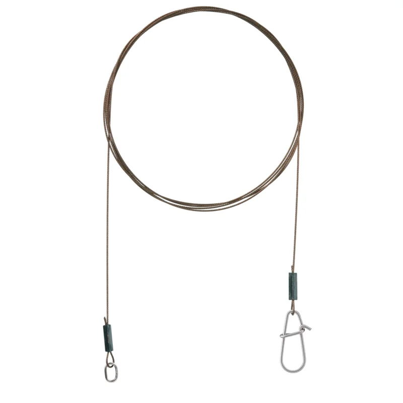 Flexonit Vorfach AFNR-BKK 1 x 19 Ring/Snap 0,20mm 2Stück 30cmStahlvorfach Aktuell