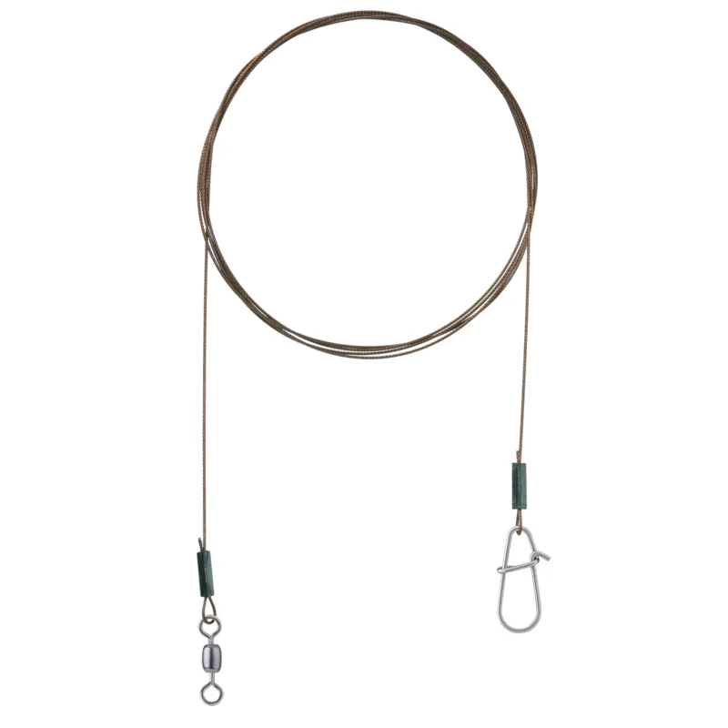 Flexonit Vorfach AFNW-BKK 7 x 7 Swivel/Snap 0,27mm 2Stück 50cmStahlvorfach Sonderaktion