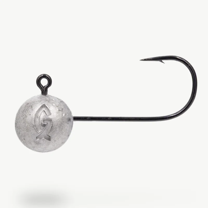 Capt`n Greenfin 12g Leadfree Round Jig 2/0 Jighead Ausverkauf