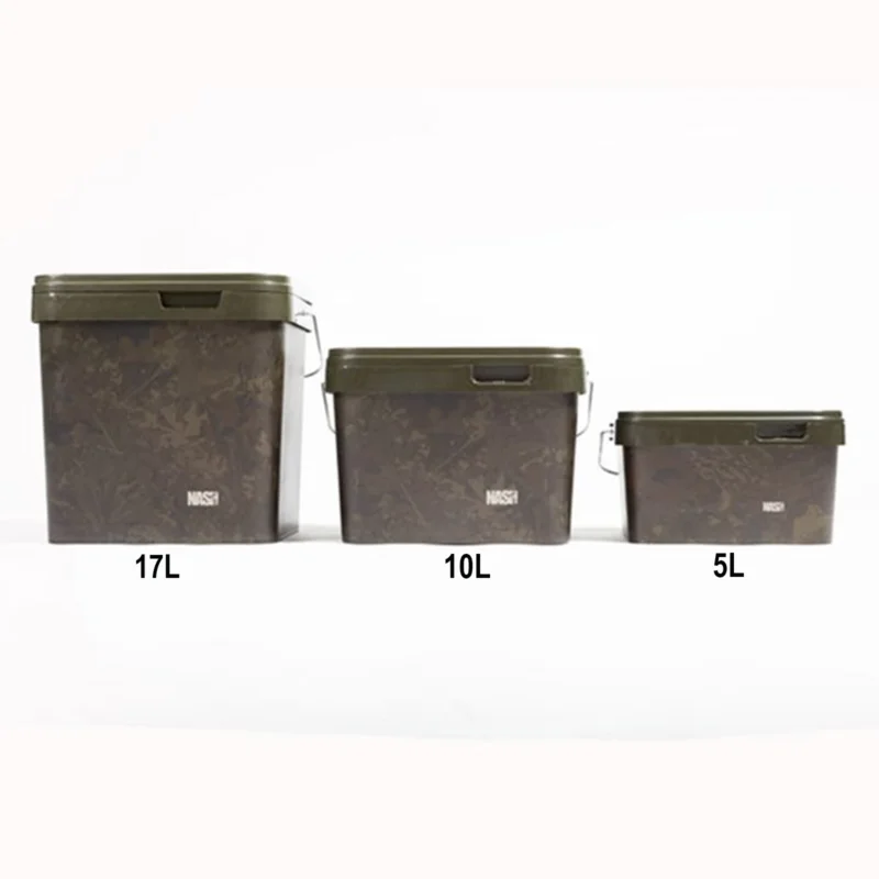 Garantierte Lieferung Nash Spot On Rectangular Bucket Camo 5L Eimer