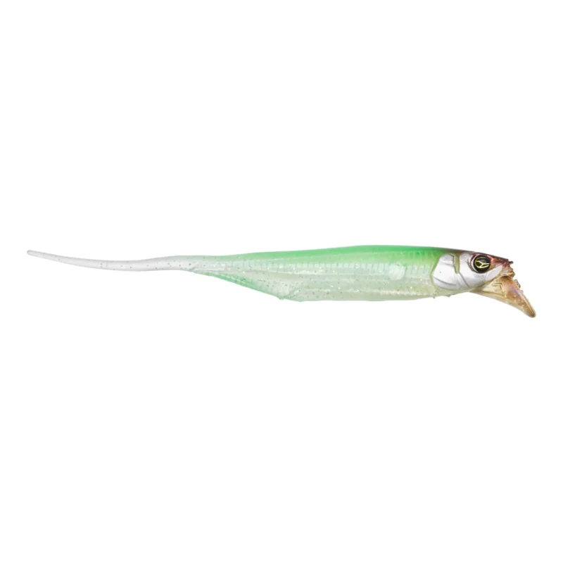 ILLEX Rv Driftfry 3" Sight Chartreuse Fry Gummifisch mit Tauchschaufel Neue Ware