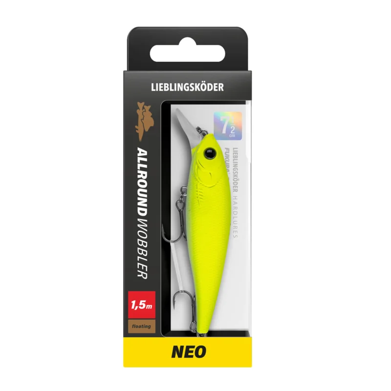Lieblingsköder Allroundwobbler 7,5cm NEO Finale Aktion
