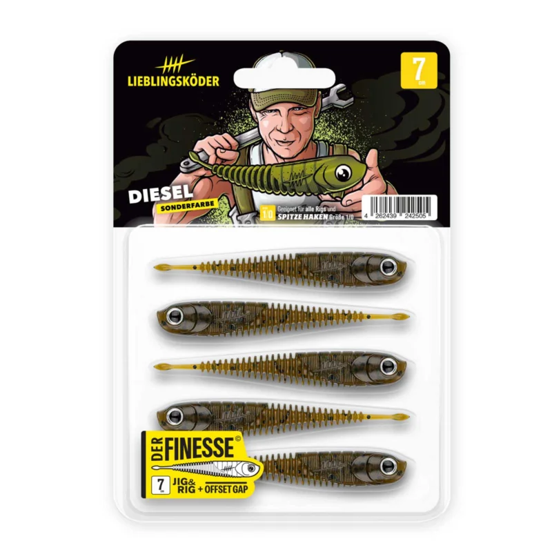 Lieblingsköder Der Finesse 7cm Diesel Gummifisch Top-Angebot