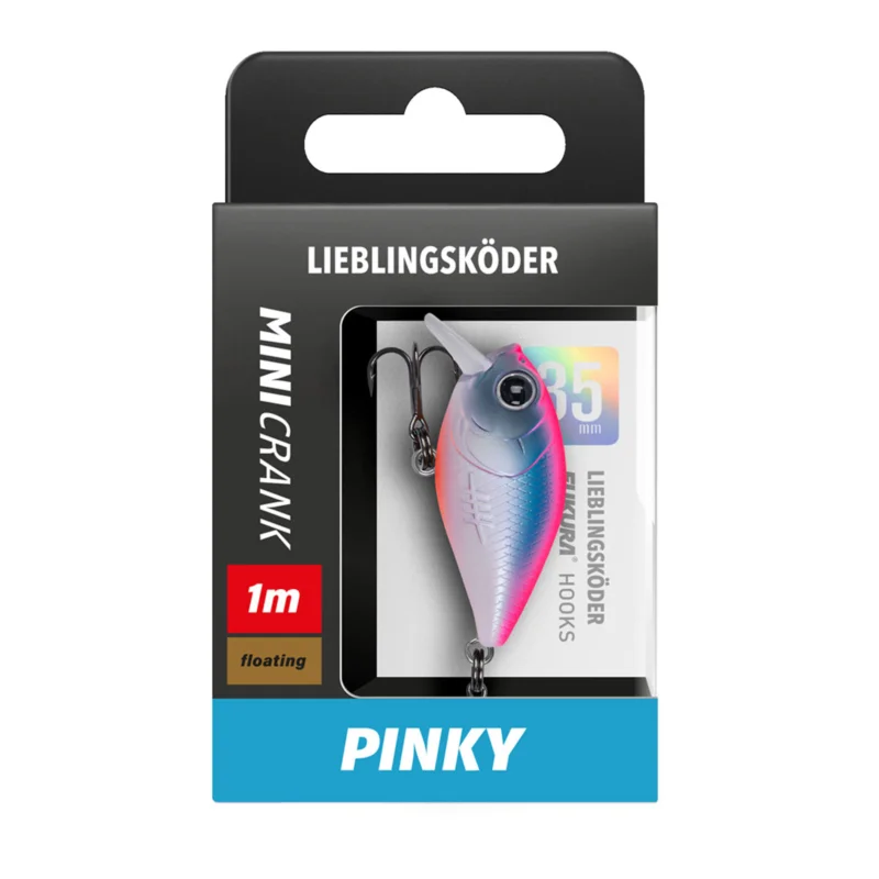 Saisonangebot Lieblingsköder Mini Crank 3,5cm Pinky Crankbait