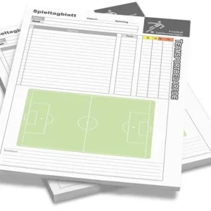 Jetzt Kaufen FUSSBALL - 50 Spieltagblätter DIN A4