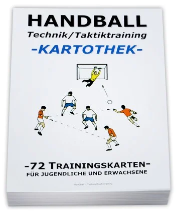 Schneller Versand Handball Kartothek Technik-Taktik 70 Karten