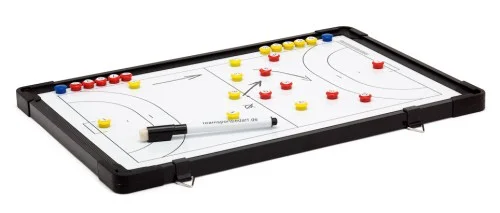HANDBALL - Taktiktafel 300 x 450 mm (beidseitig) - inkl. Zubehör und Tasche Highlight