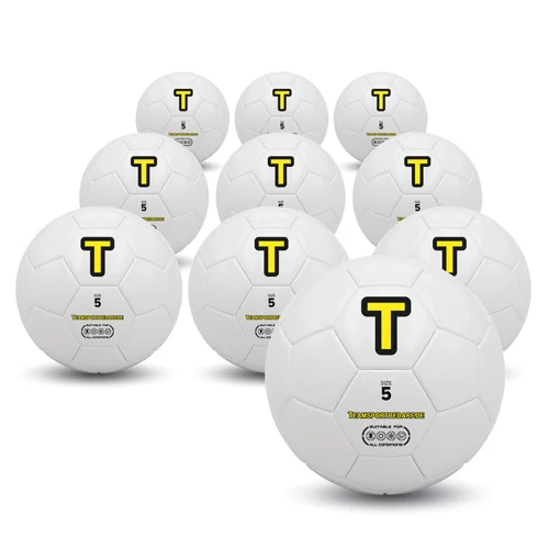 10er Set - Fußball Trainingsball (Gr. 5) Top-Angebot