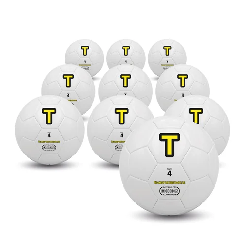 10er Set - Fußball Trainingsball (Gr. 4) Super-Preis
