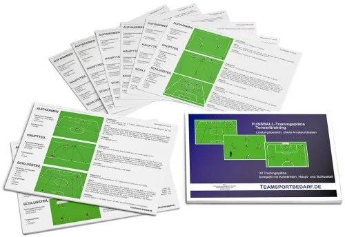 Sichere Zahlung Fußball Trainingspläne (90 Übungen) - Torwarttraining