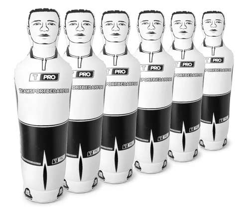 6er Set T-PRO Trainingsdummy TEAMI (202 cm) - aufblasbar Begrenztes Angebot