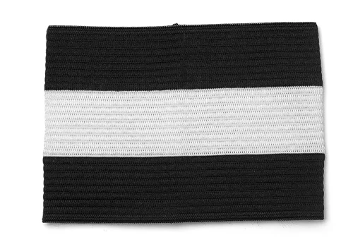 Kapitänsbinde Senior - Farbe: Schwarz-Weiß Jetzt Bestellen