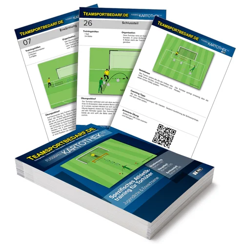 Fußball Kartothek (30 Karten) - Spezifisches Athletiktraining für Torhüter Heißes Angebot