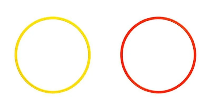 Knallerangebot Koordinationsringe (2 Farben) - ø 50 cm
