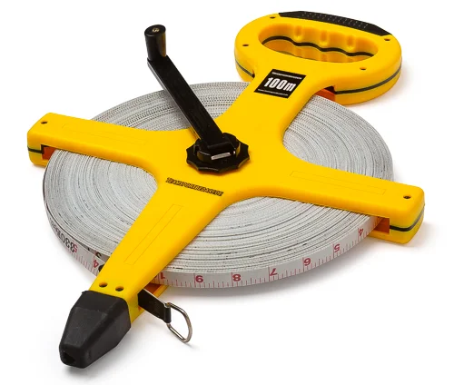 Rollbandmaß (Fiberglas) - Länge: 100 m Sonderaktion