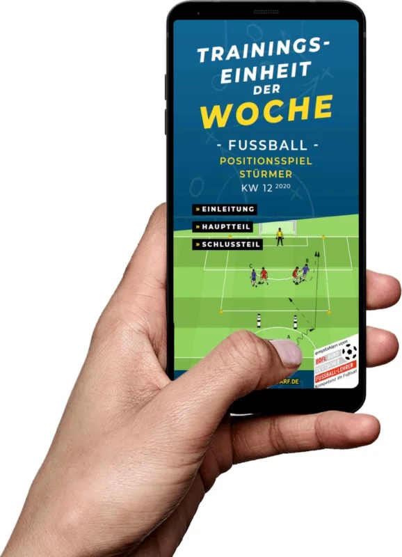 Neu Download (KW 12) - Positionsspiel Stürmer (Fußball)