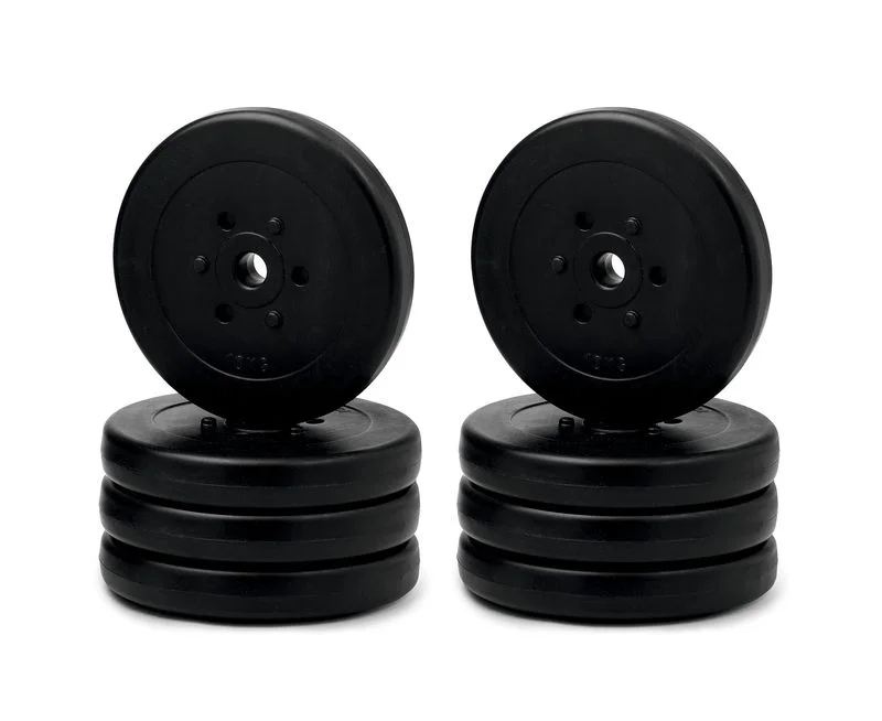 Letzte Chance Hantelscheiben Set 80 kg - 8x 10 kg