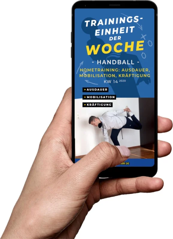 Rabatt Download (KW 14) - Hometraining: Ausdauer, Mobilisation, Kräftigung (Handball)
