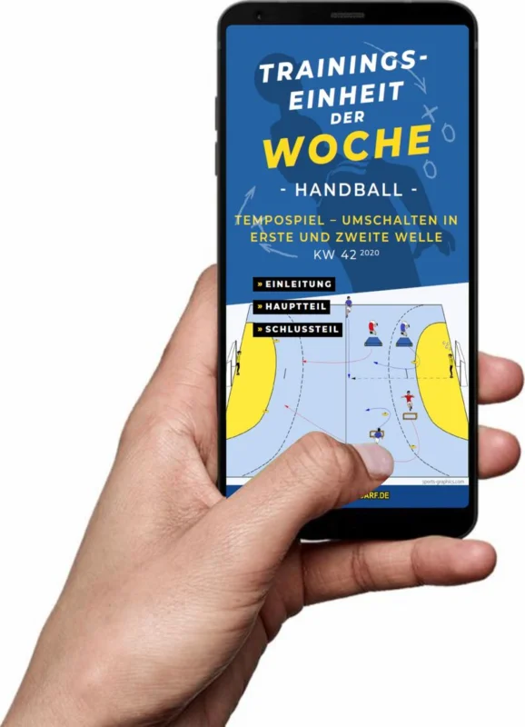 Download (KW 42) - Tempospiel - Umschalten in erste und zweite Welle (Handball) Begrenztes Angebot