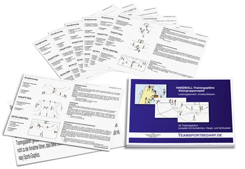 Handball Trainingspläne (90 Übungen) - Kleingruppenspiel Bestseller
