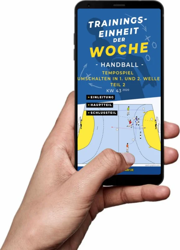 Nur Heute Download (KW 43) - Tempospiel - Umschalten in erste und zweite Welle Teil 2 (Handball)