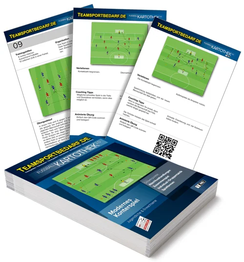 Expressversand Fußball Kartothek (30 Karten) - Modernes Konterspiel