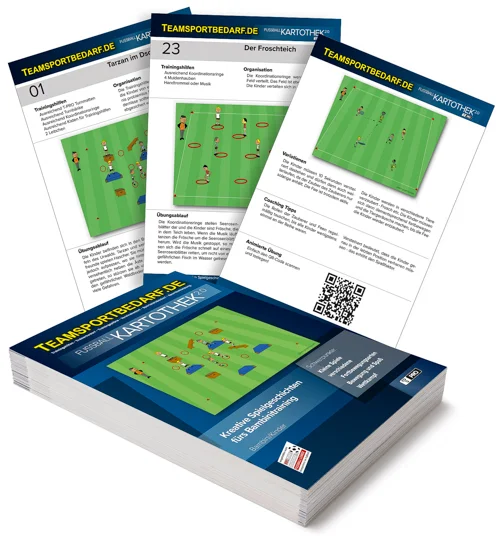 Aktuell Fußball Kartothek (30 Karten) - Kreative Spielgeschichten fürs Bambinitraining