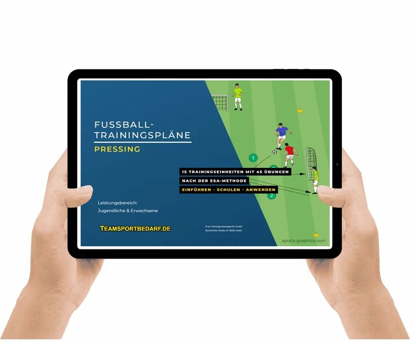 Sofort Bestellen Download Fußball Trainingspläne (59 Übungen) - Pressing