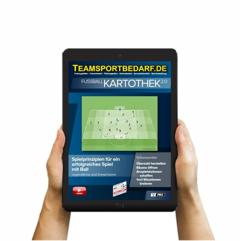 Fußball Download (60 Übungen) - Spielprinzipien für ein erfolgreiches Spiel mit Ball Zertifiziert