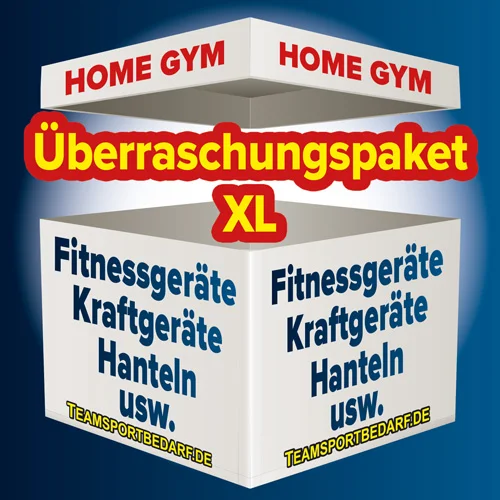 Meistverkauft Überraschungspaket XL HOME GYM (300 für 99,90 €) - Fitnessgeräte, Kraftgeräte, usw.